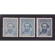 ARGENTINA 1935 GJ 754 x 2 + 755 ESTAMPILLAS NUEVAS MINT 2 COLORES DIF DEL 754 U$ 6.5